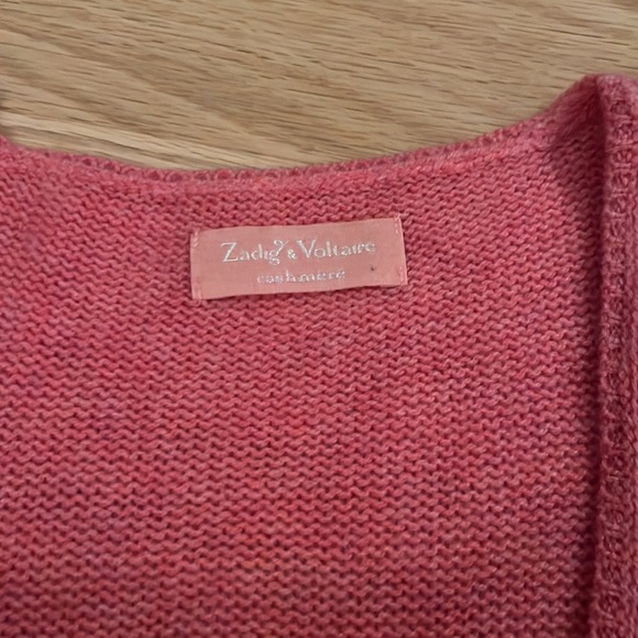 Zadig & Voltaire Cashmere V-Neck Tank - Picture 4 of 7